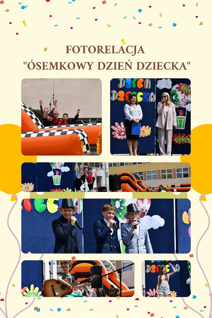 fotorelacja osemkowy dzien dziecka